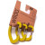 Набір карабінів Wildo Accessory Carabiner Set Lime
